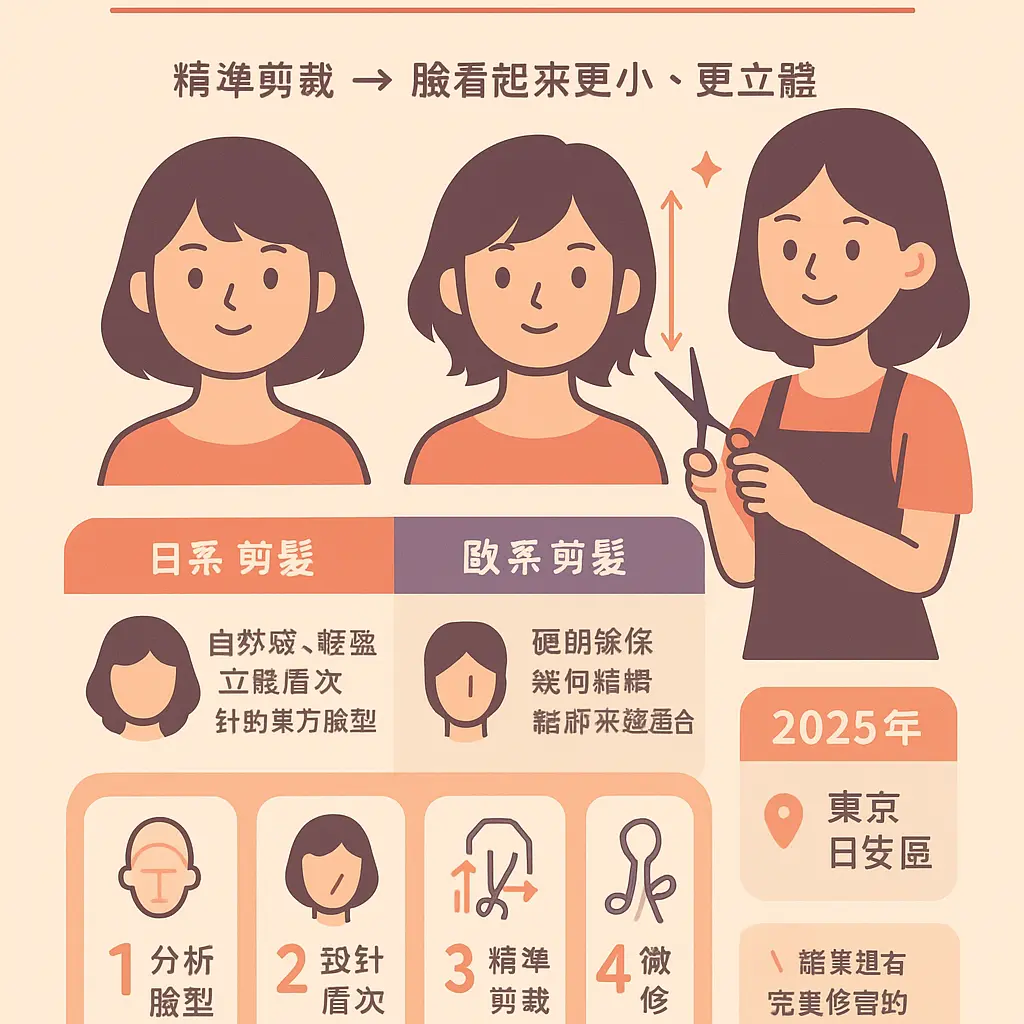 日式剪髮特色 - 臺北市