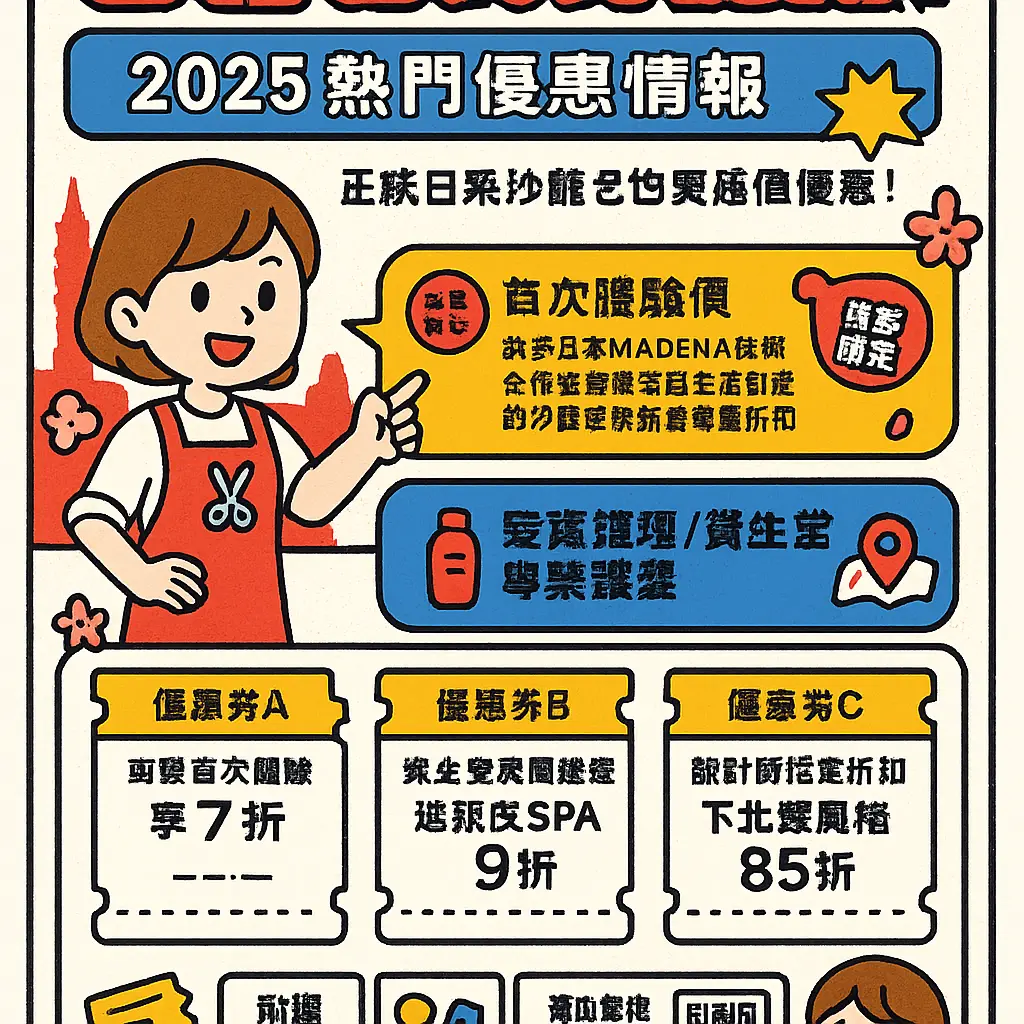 台北日式剪髮推薦 - 美髮