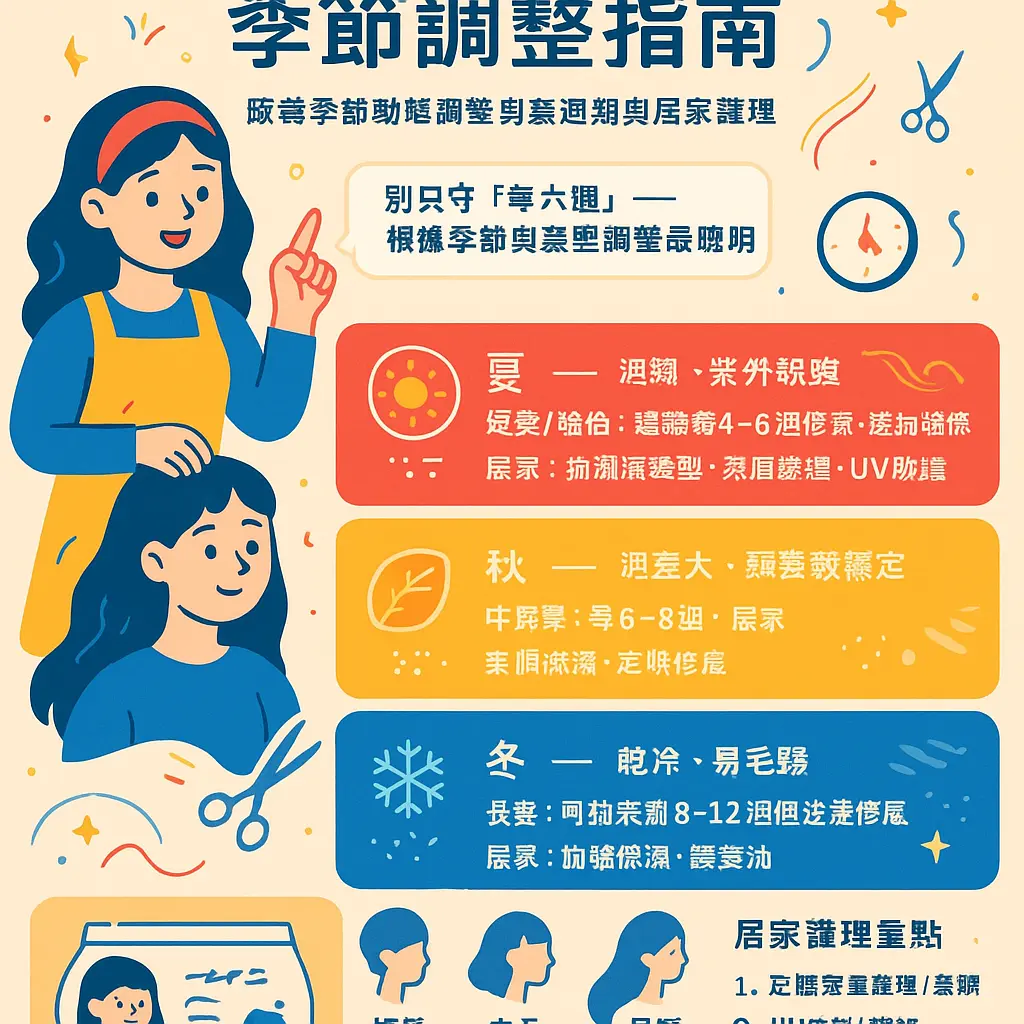 日式剪髮多久剪一次 - 美髮