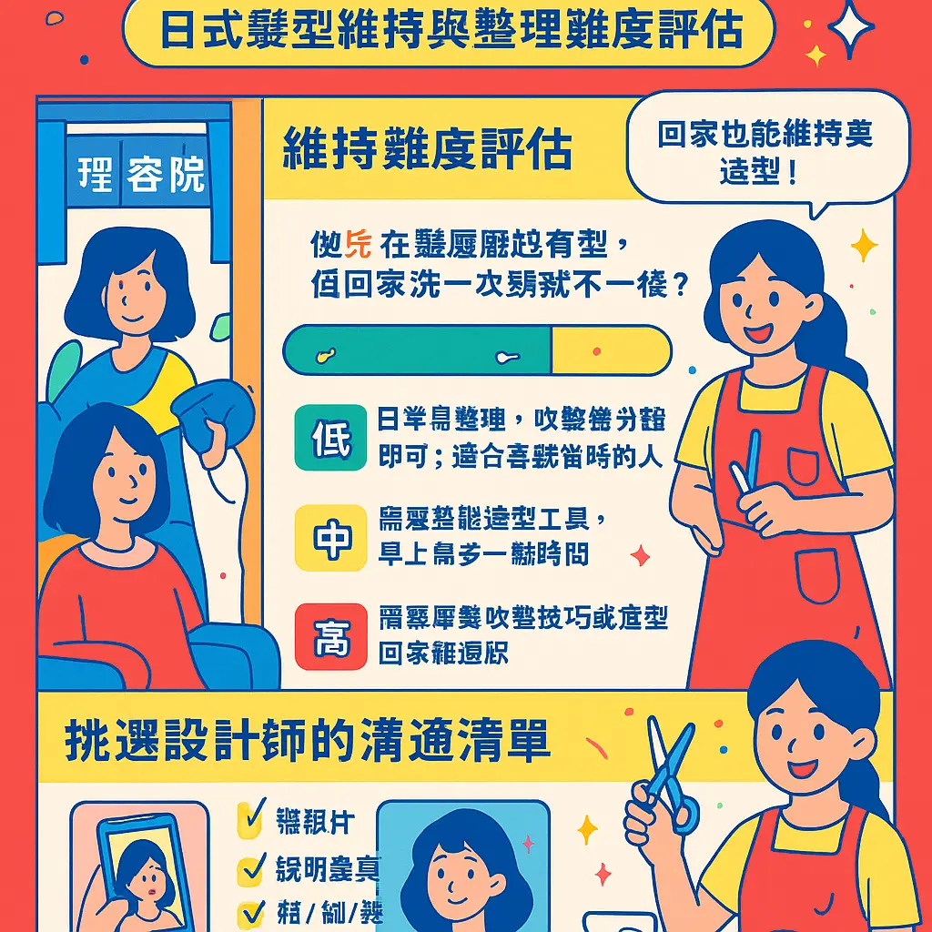 如何挑選日式剪髮設計師 - 理容院