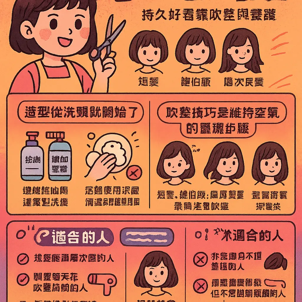 日式剪髮適合誰 - 瀏海