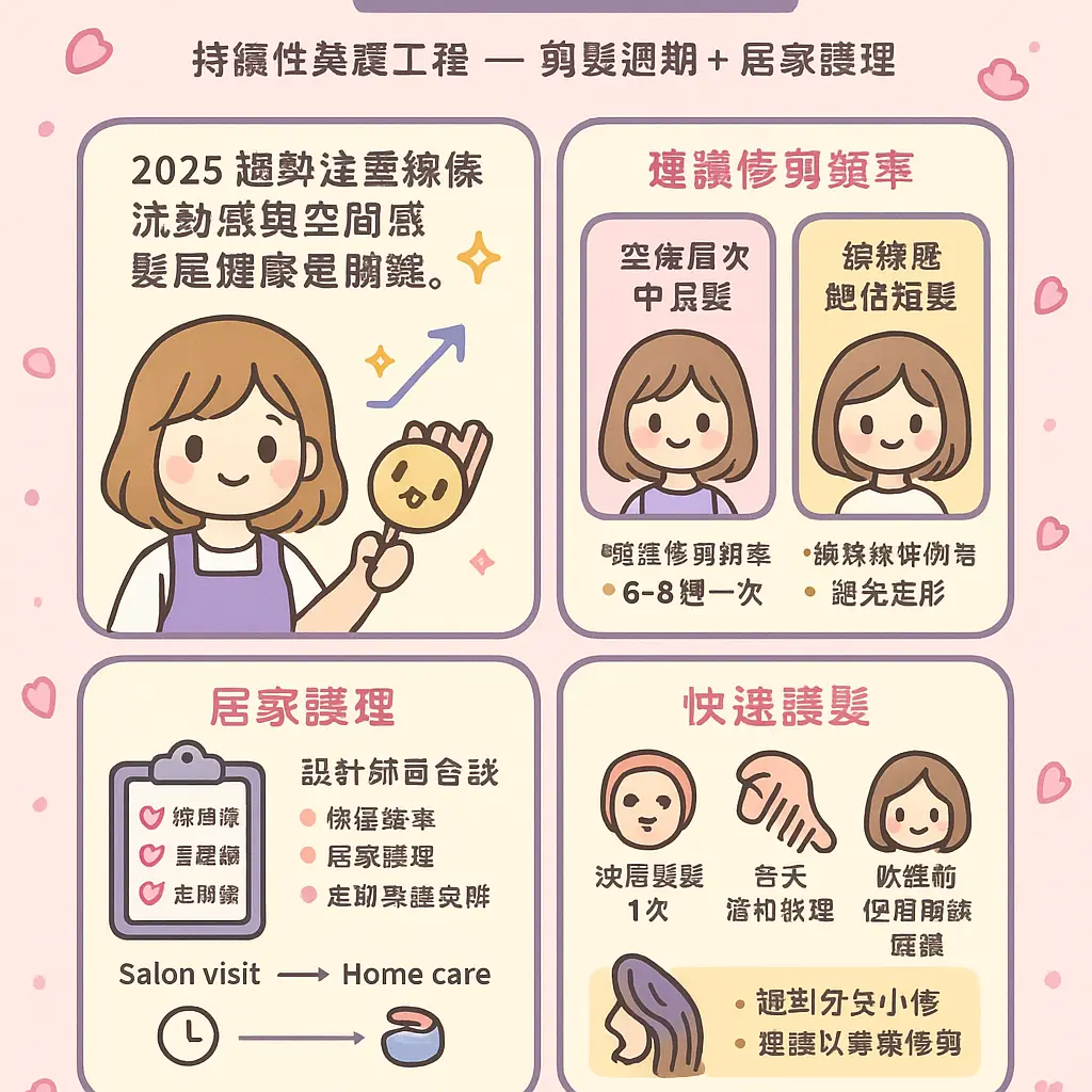日式剪髮多久剪一次 - 定期剪髮