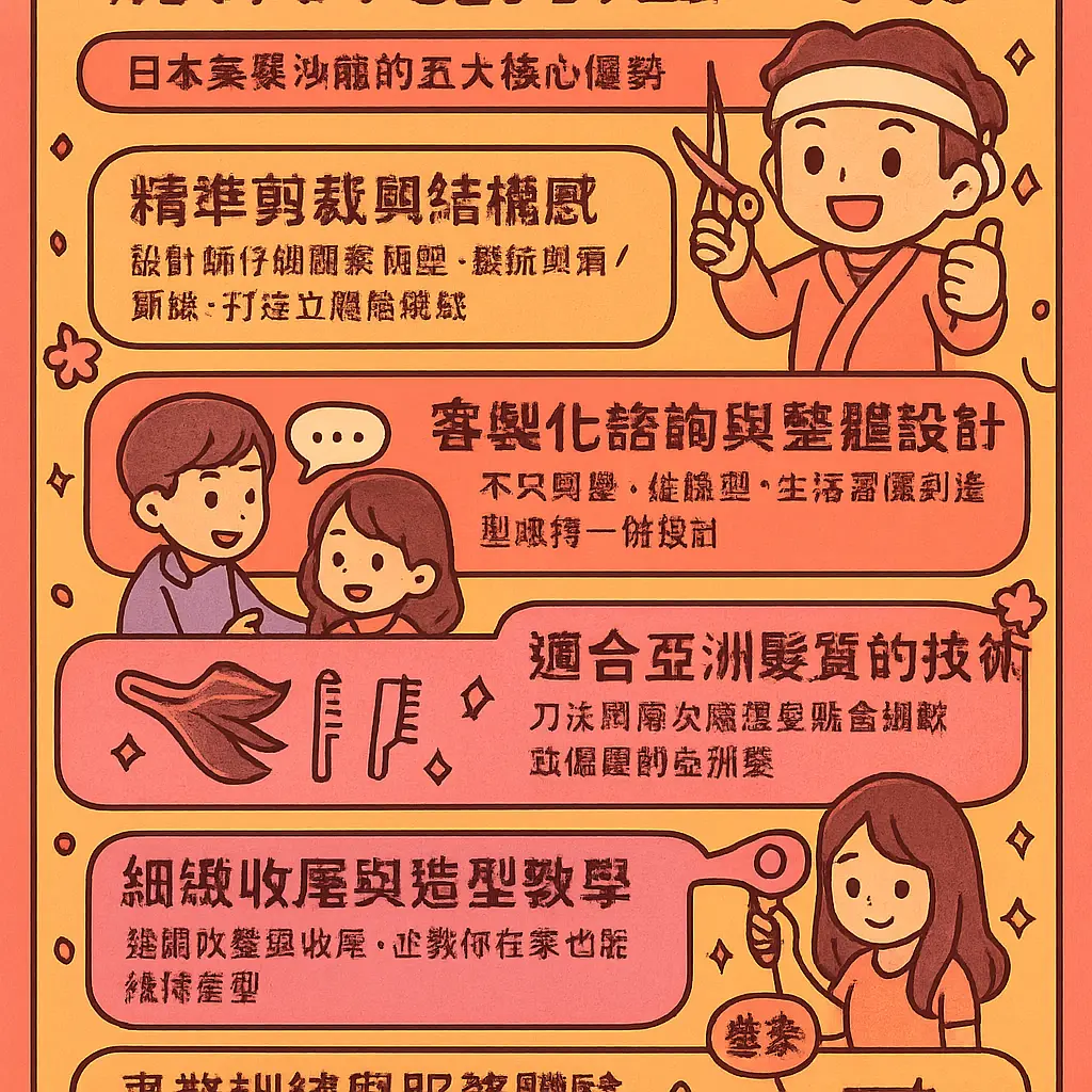 為什麼選擇日式剪髮 - 日本美髮沙龍