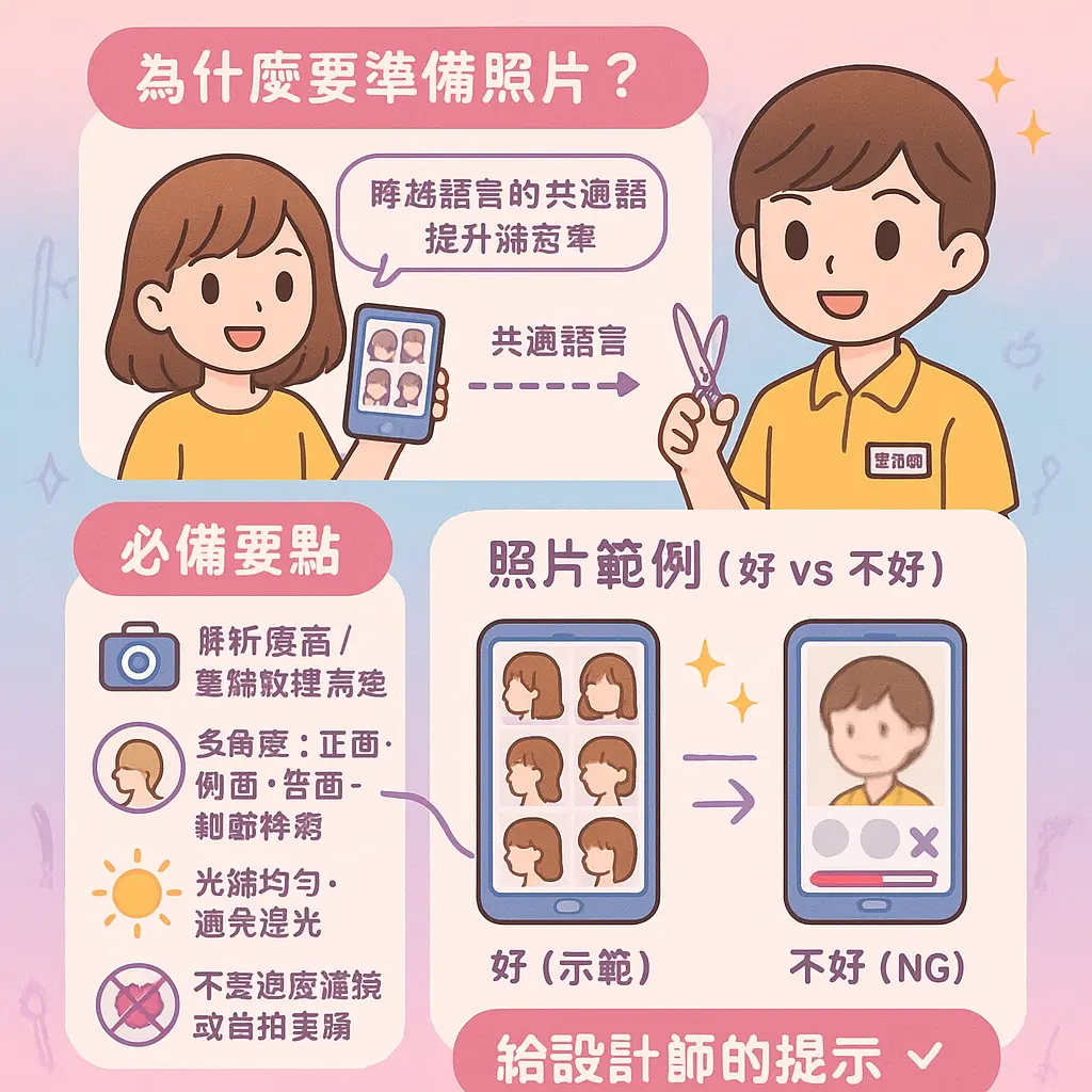 日式剪髮流程 - 設計師