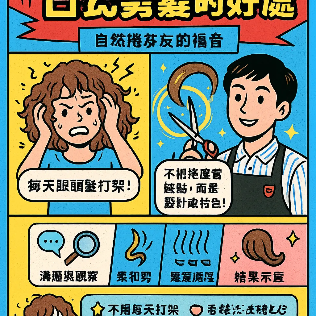 日式剪髮好處 - 髮型師