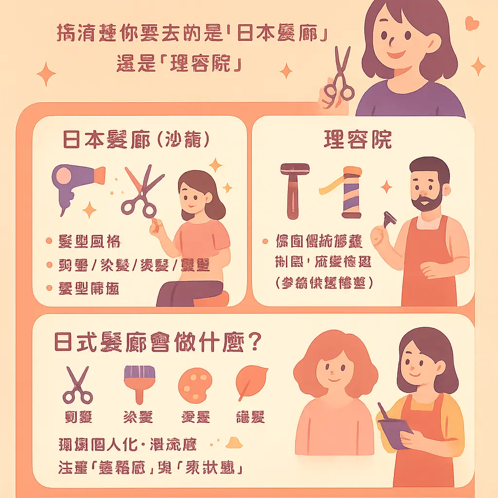 如何挑選日式剪髮設計師 - 剪髮