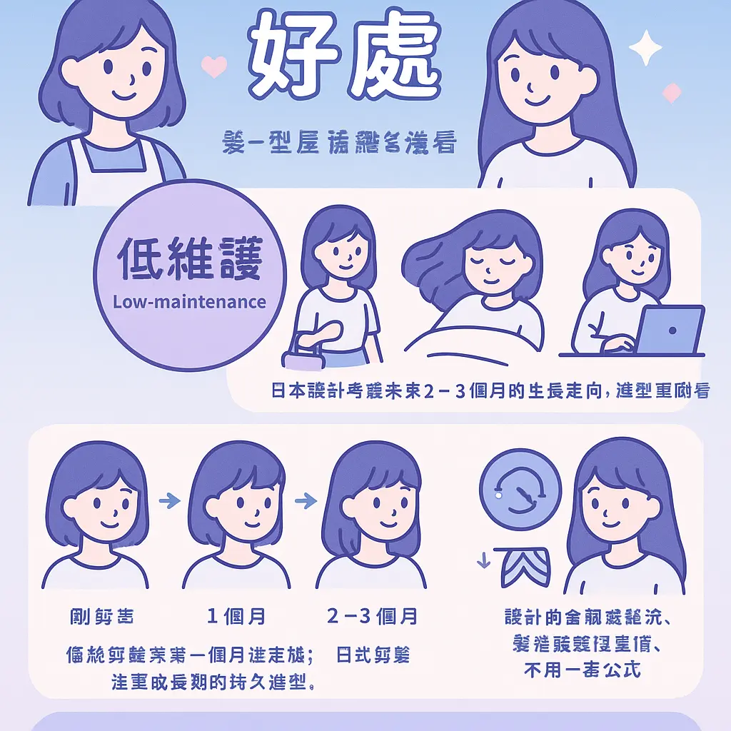 日式剪髮好處 - 髮型屋