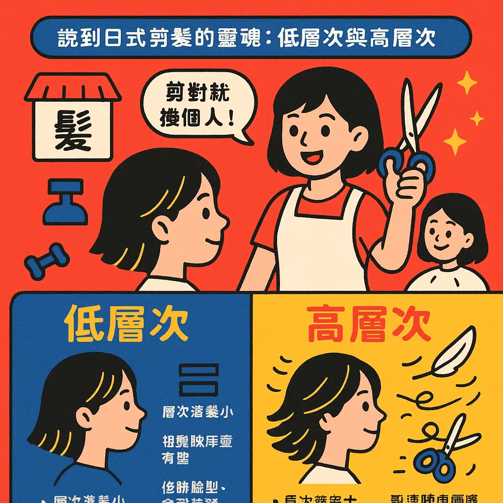 日式剪髮特色 - 理容院