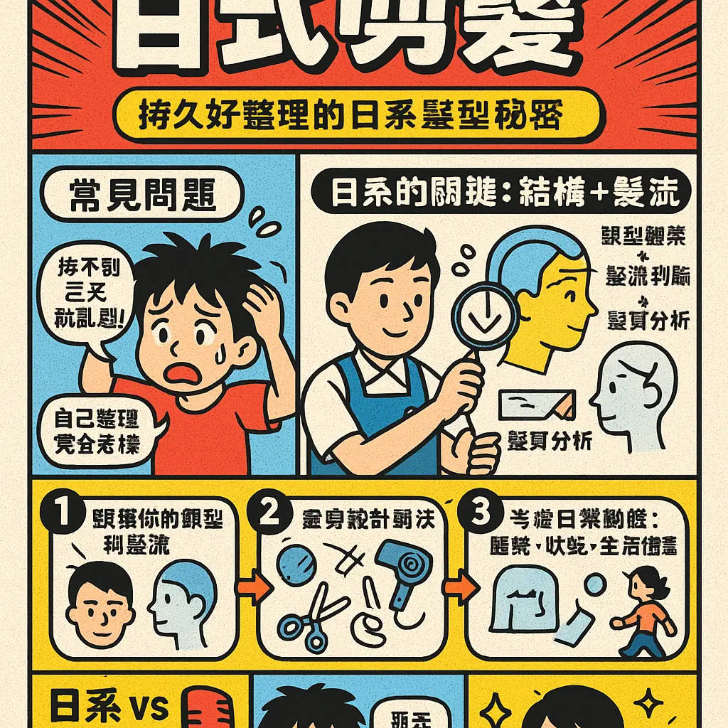 為什麼選擇日式剪髮 - 日本美容院