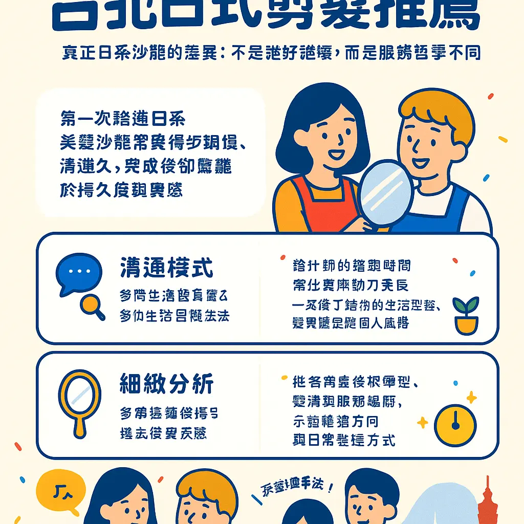 台北日式剪髮推薦 - 美容室