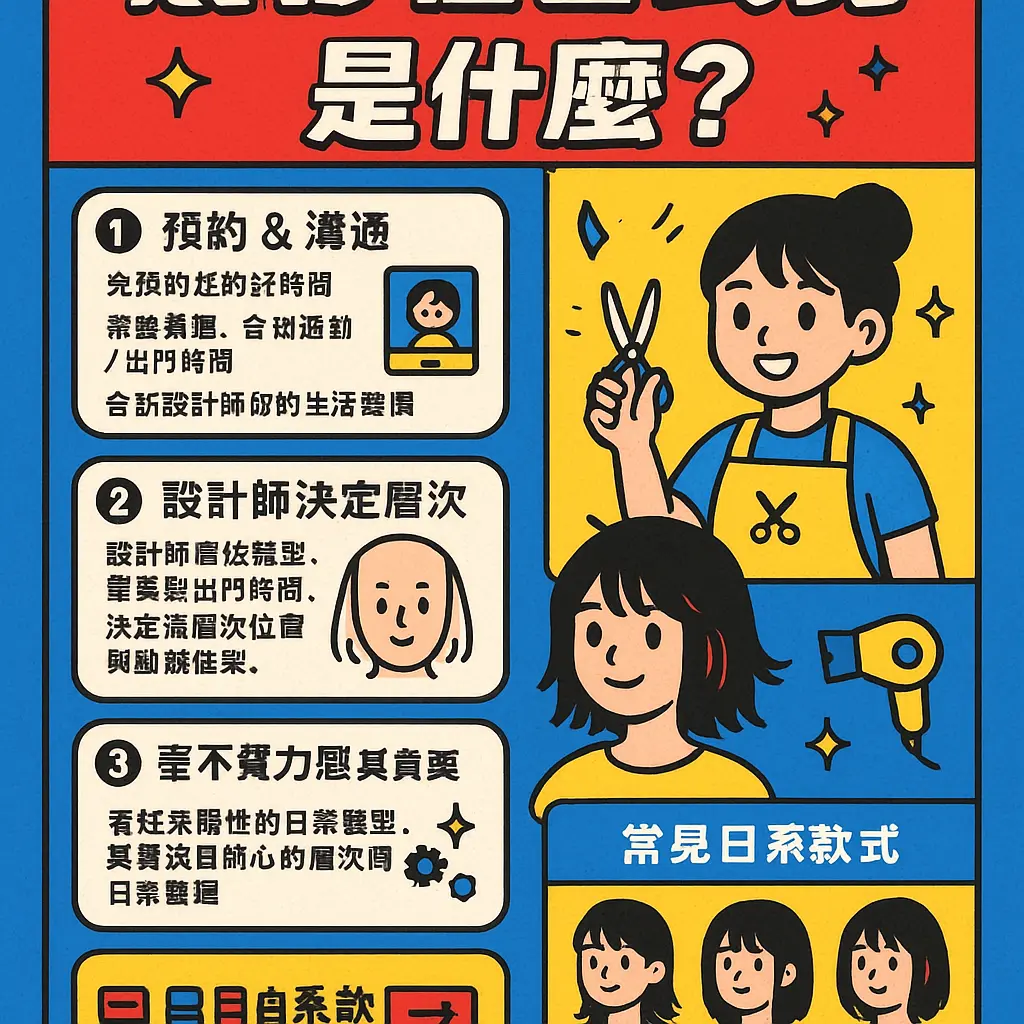 日式剪髮是什麼 - 預約